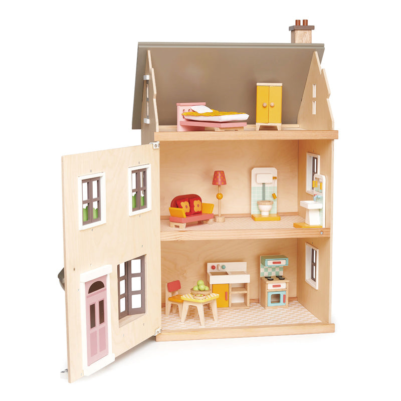 Tender Leaf - Foxtail Villa Wooden Doll House With Furniture