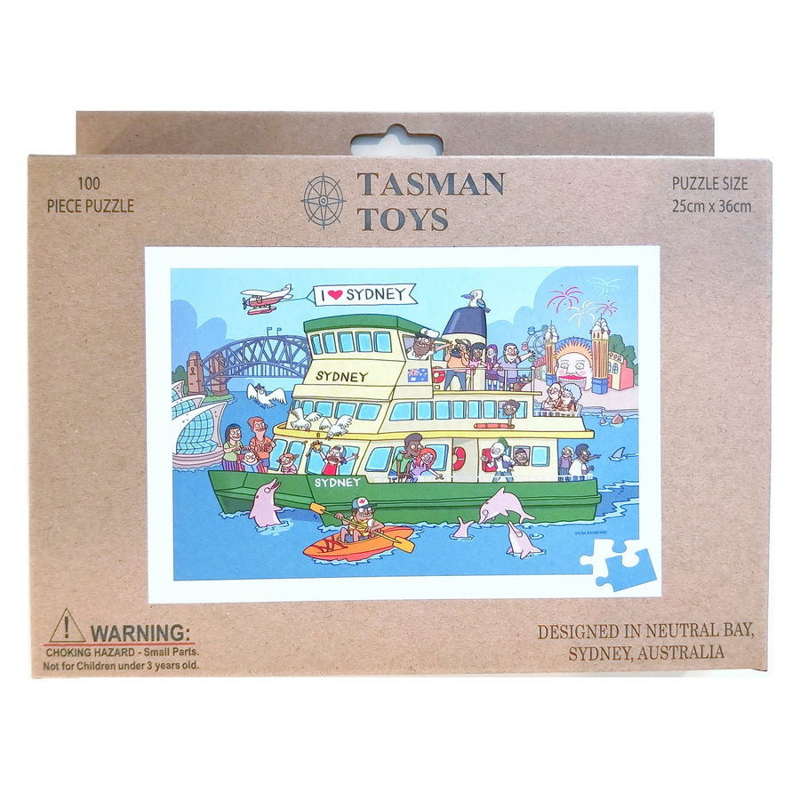 Tasman Toys - Sydney Ferry 100 pcs Jigsaw Puzzle