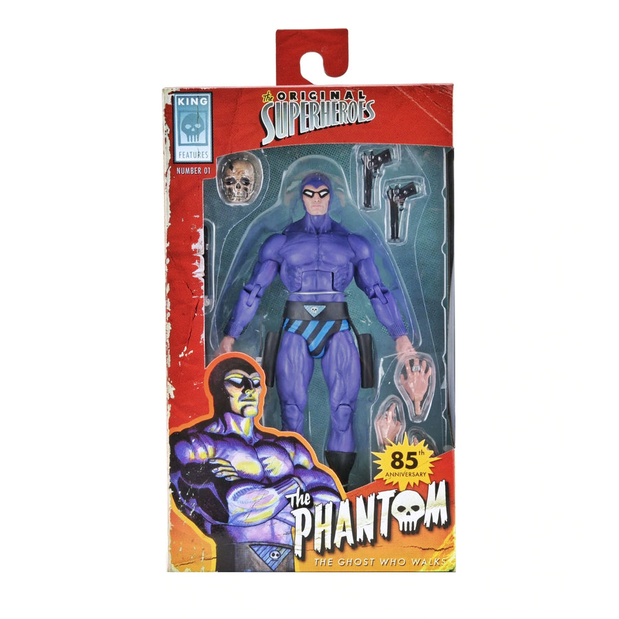 The Original Superheroes - The Phantom 85th Anniversary Action Figure (King Features)