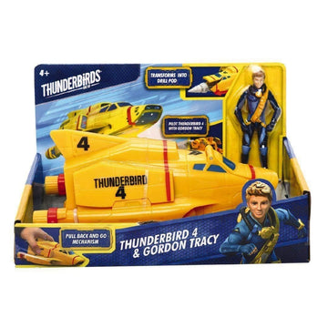 Thunderbirds Rescue Mission THUNDERBIRD 4 & GORDON TRACY