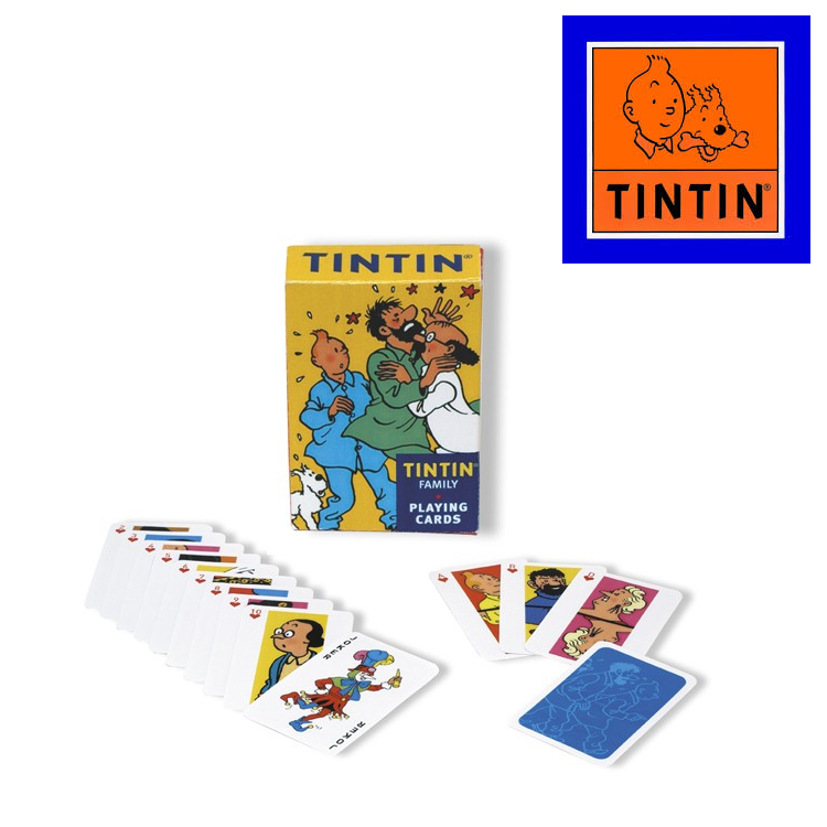 Tin Tin Family Playing Cards