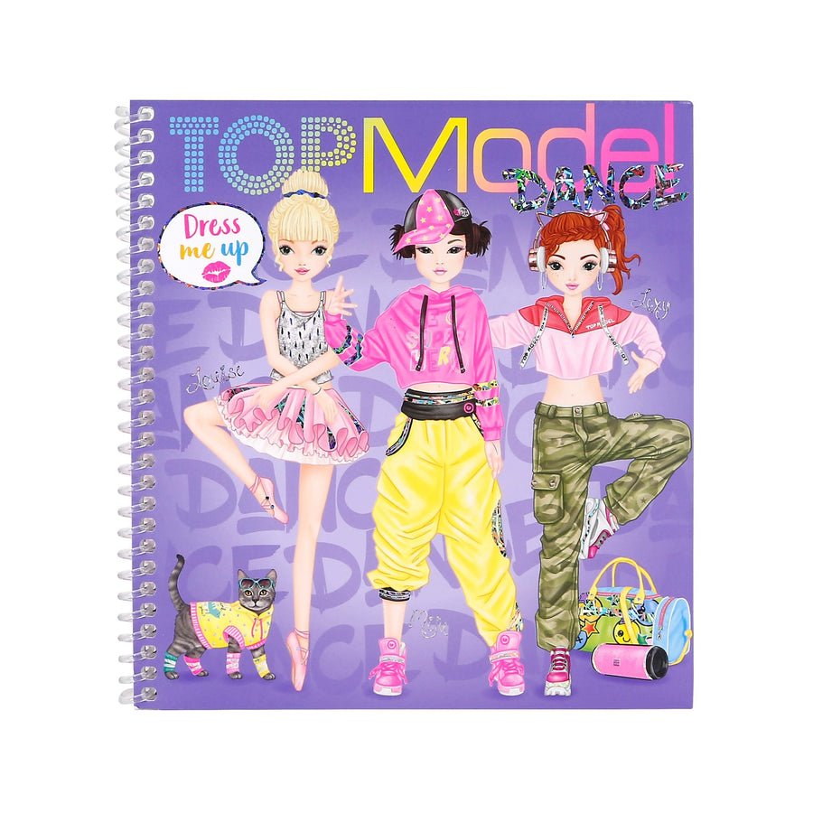 Depesche Top Model Dress Me Up - Dance Sticker Book