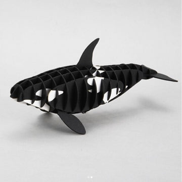 Urano Land - Killer Whale 3D Paper Puzzle Art
