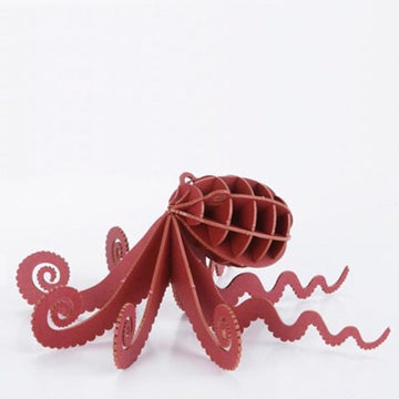 Urano Land - Octopus 3D Paper Puzzle Art