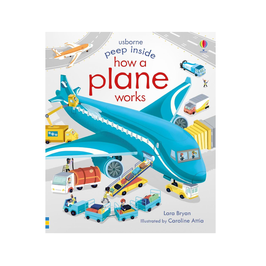 Usborne - Peep inside how a PLANE works - Children's book