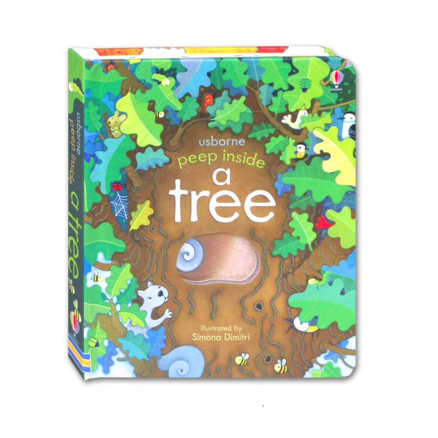 Usborne - Peep inside a tree - Children's book