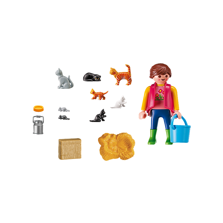 Playmobil - 6139 Women with Cat Family