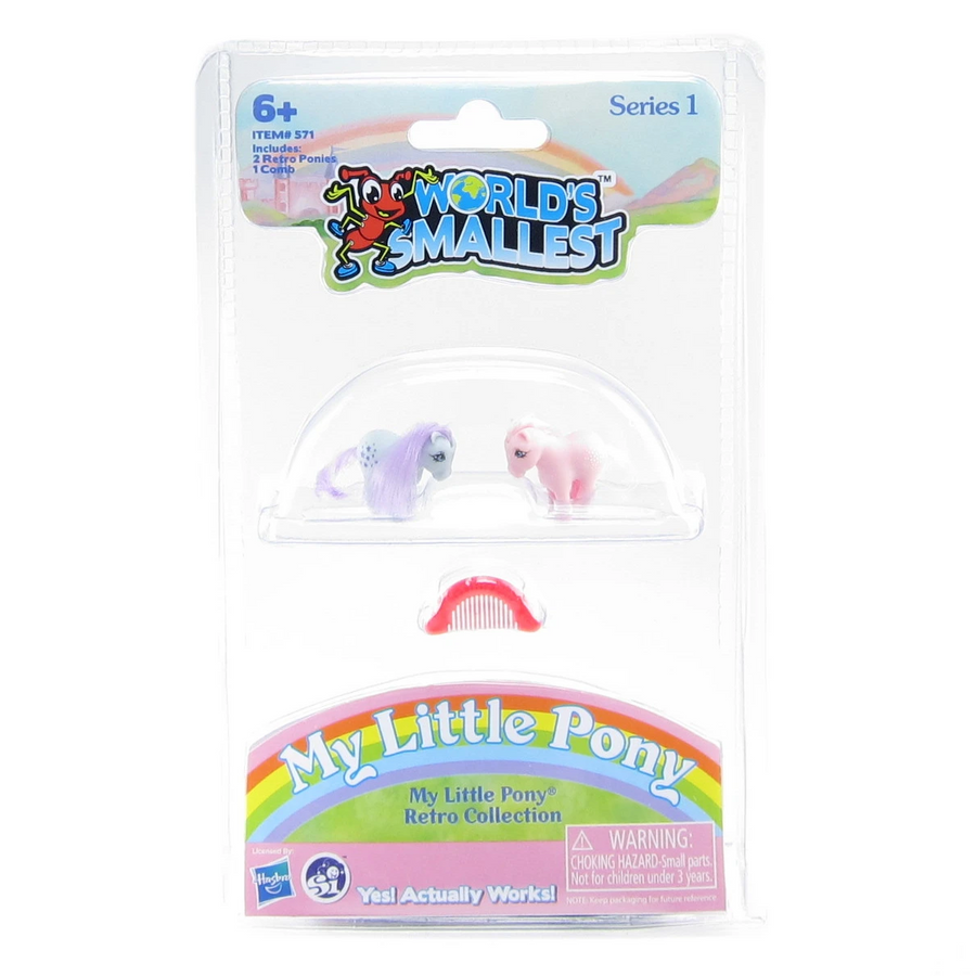 My Little Pony - World's Smallest MLP Retro Collection Series 1 Full Set