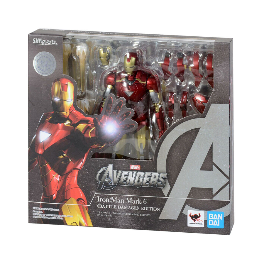 Bandai SHF S.H.Figuarts - Iron Man Mark 6 (Battle Damage Edition)