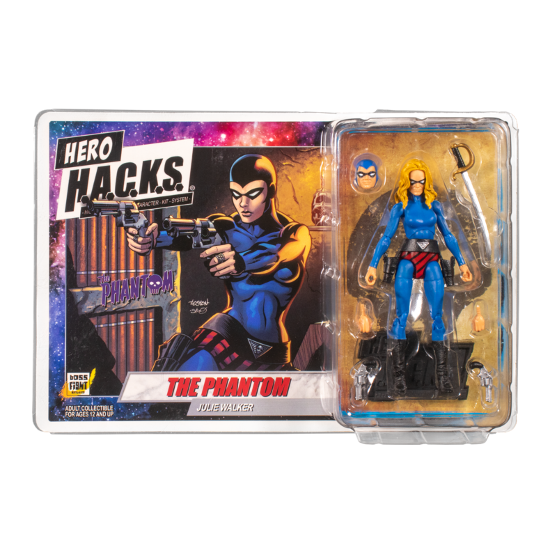 HERO H.A.C.K.S. - Julie Walker from the Phantom (Blue) 1:18 scale Action Figure