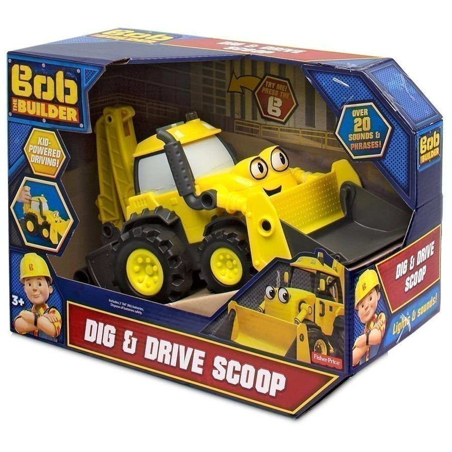 Bob the Builder - Dig & Drive Scoop Large Truck