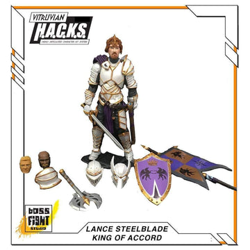 VITRUVIAN H.A.C.K.S. - Series 2 - KING LANCE STEELBLADE