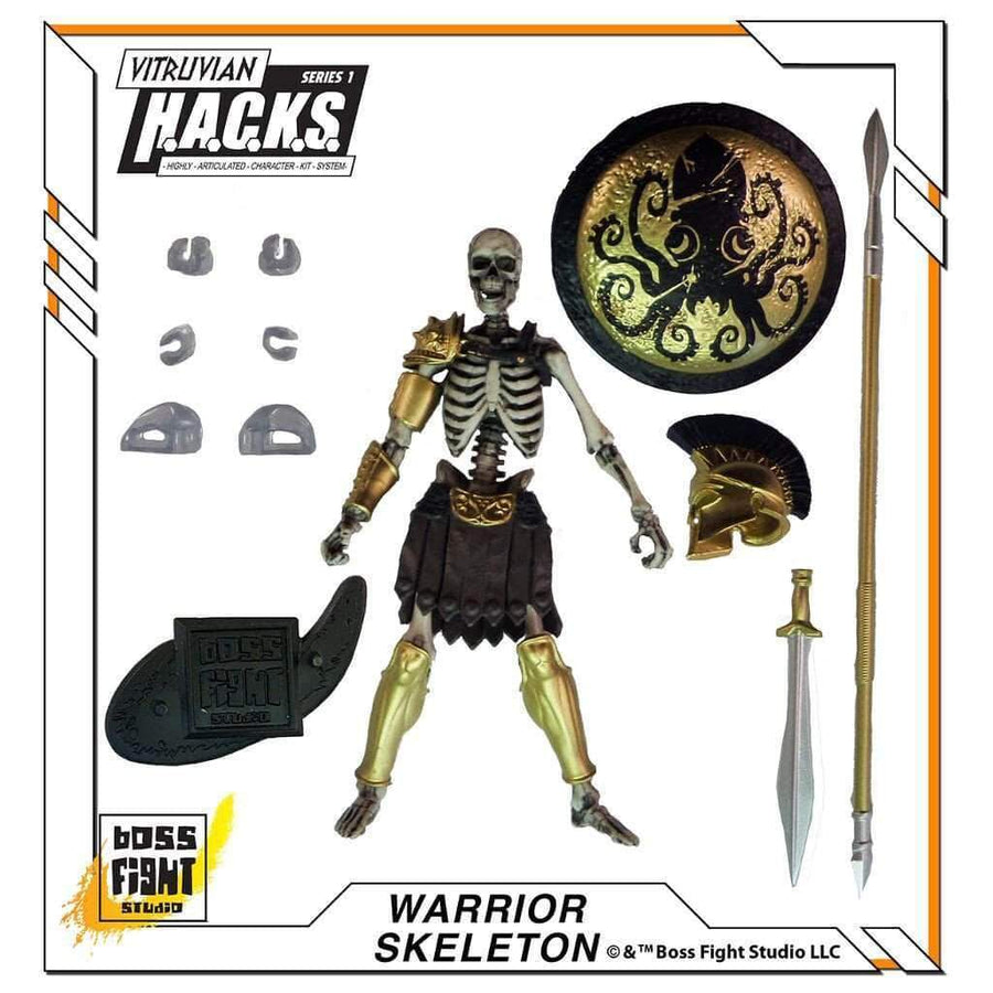 VITRUVIAN H.A.C.K.S. - Series 1 - WARRIOR SKELETON (Army of the Dead)
