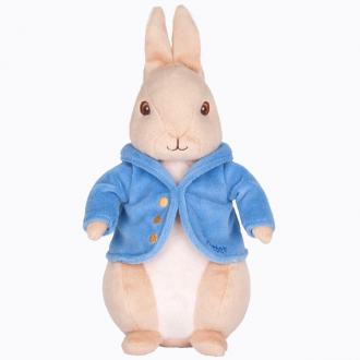 Peter Rabbit 22cm Silky Beanbag Soft Toy