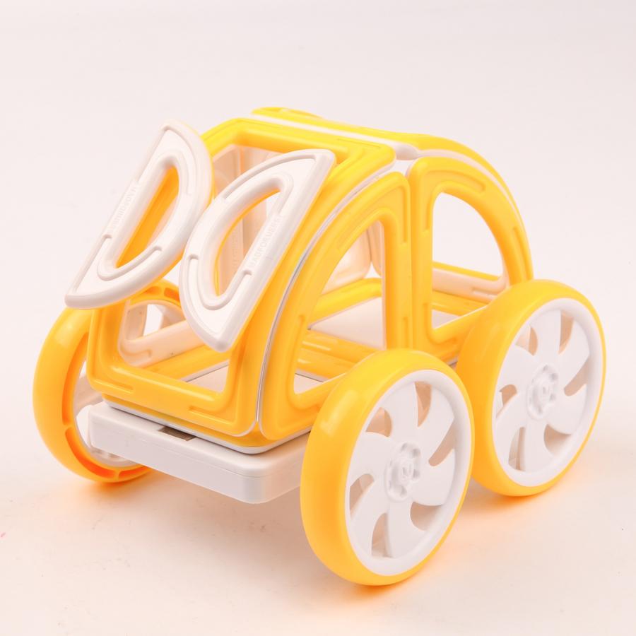 Magformers - Single Wheel Set 2pc - Yellow