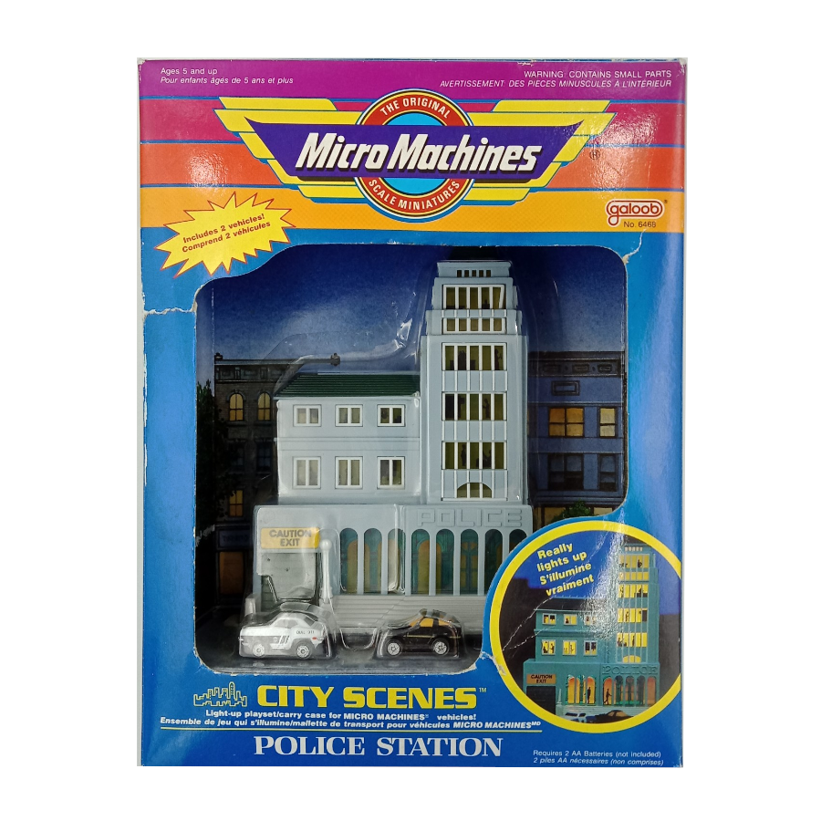 Micro Machines - City Scenes - Police Station