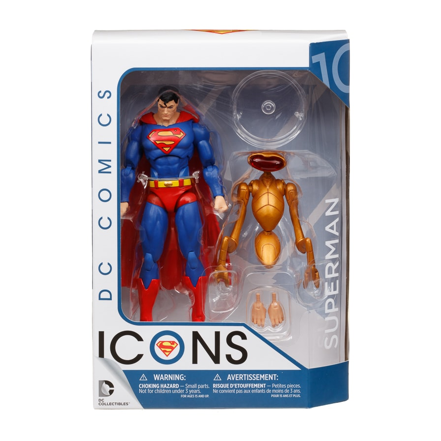 DC Comics Icons - Superman (Man of Steel) Figure
