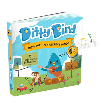 Ditty Bird - Instrumental Children's Songs Musical Board Book