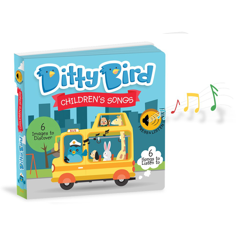 Ditty Bird - Children's Songs Musical Board Book