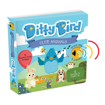 Ditty Bird - Cute Animals Musical Board Book