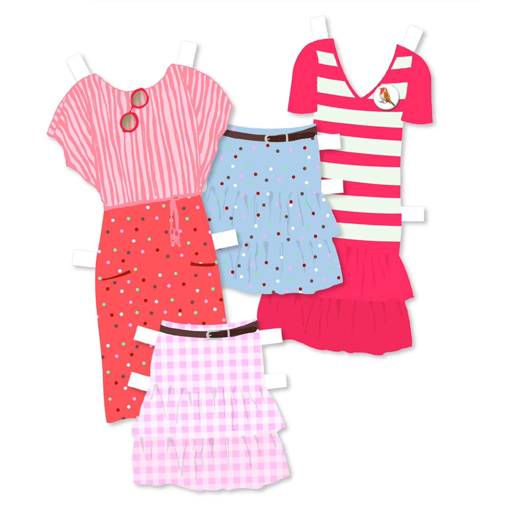 Djeco paper dolls sales