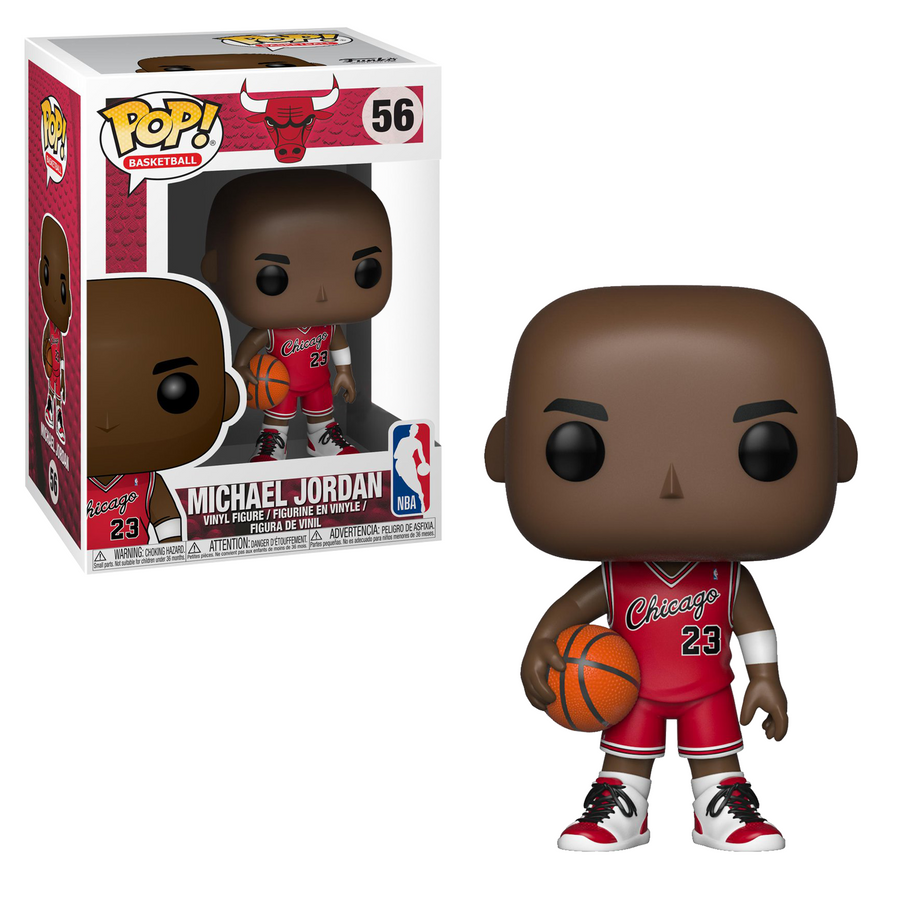 NBA: Michael Jordan Chicago Bulls Rookie Uniform Basketball POP! Vinyl figure No. 56