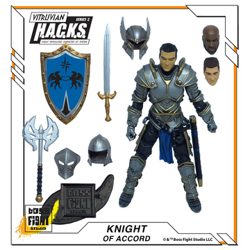 VITRUVIAN H.A.C.K.S. - Series 2 - KNIGHT OF ACCORD (Soldier of Order)