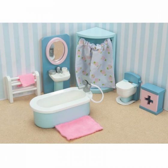 Le Toy Van Daisylane Bathroom Wooden Furniture Set