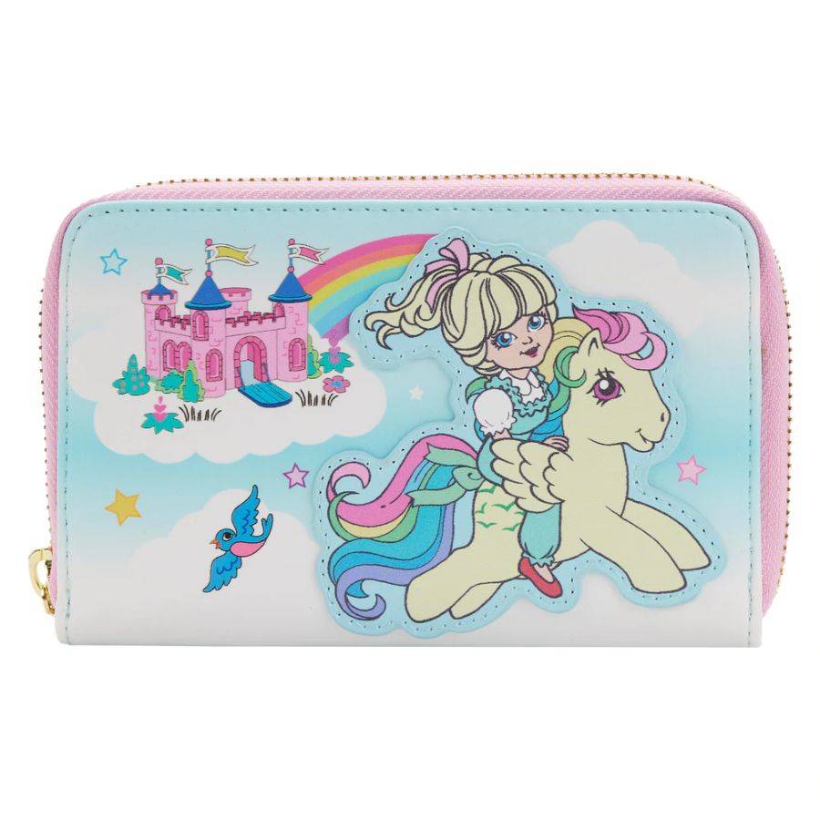 My Little Pony - G1 Megan, Skydancer & Parasol Castle Wallet by Loungefly