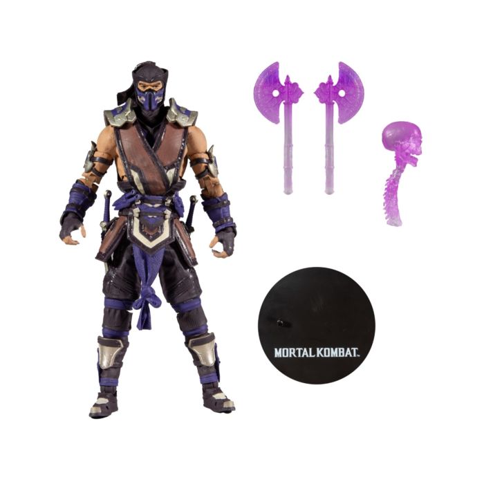 McFarlane Mortal Kombat - Sub-Zero Winter Purple Skin 7” Action Figure