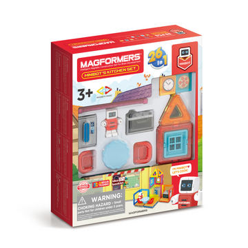 Magformers Minibot's Kitchen Set