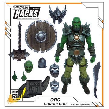 VITRUVIAN H.A.C.K.S. - Series 2 - Male ORC CONQUEROR