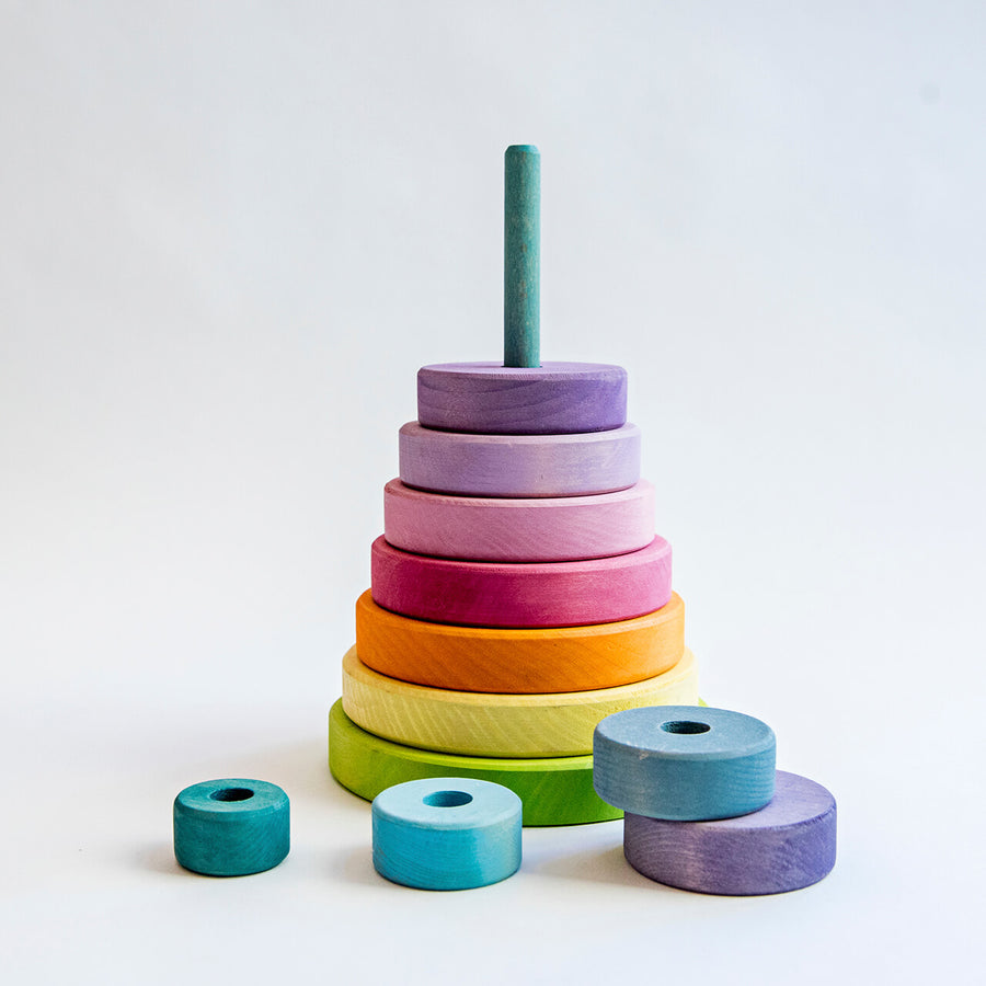Grimm's Conical Stacking Tower Pastel