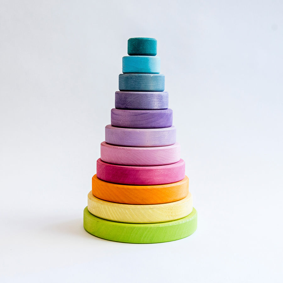 Grimm's Conical Stacking Tower Pastel