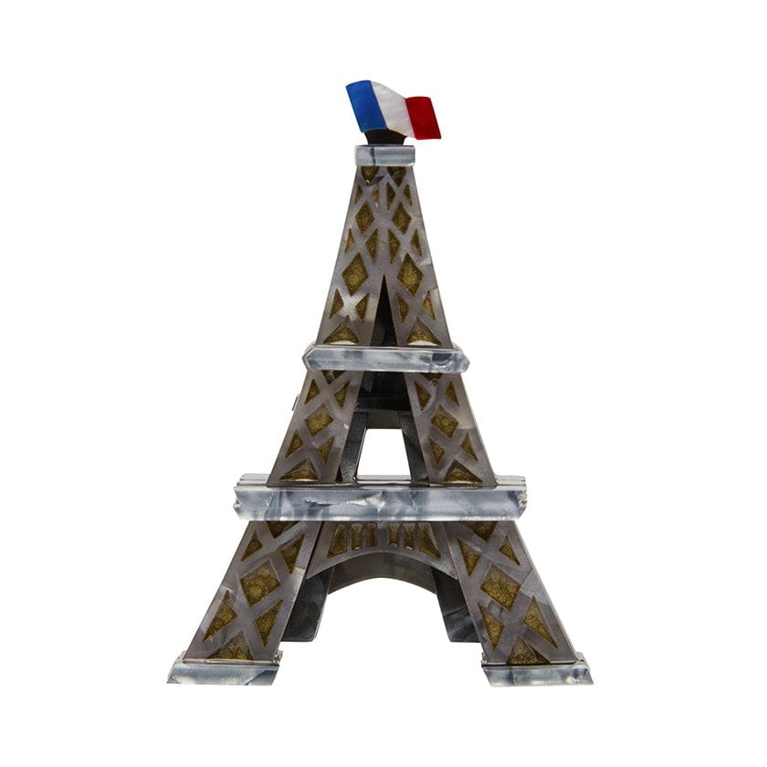 Erstwilder -  Paris Holiday La Dame de Fer Eiffel Tower Brooch