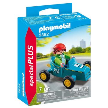 Playmobil - 5382 Boy with Go-Kart Figure