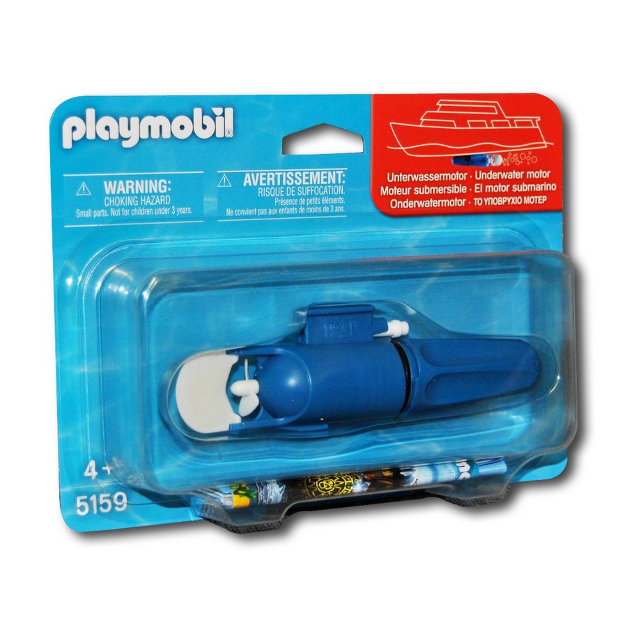 Playmobil - 6981 Driving Trip with Speedboat w/ 5159 Underwater Motor