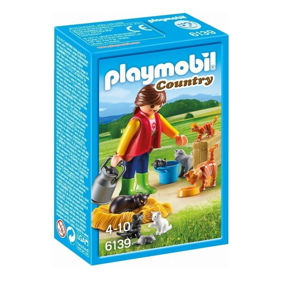 Playmobil - 6139 Women with Cat Family