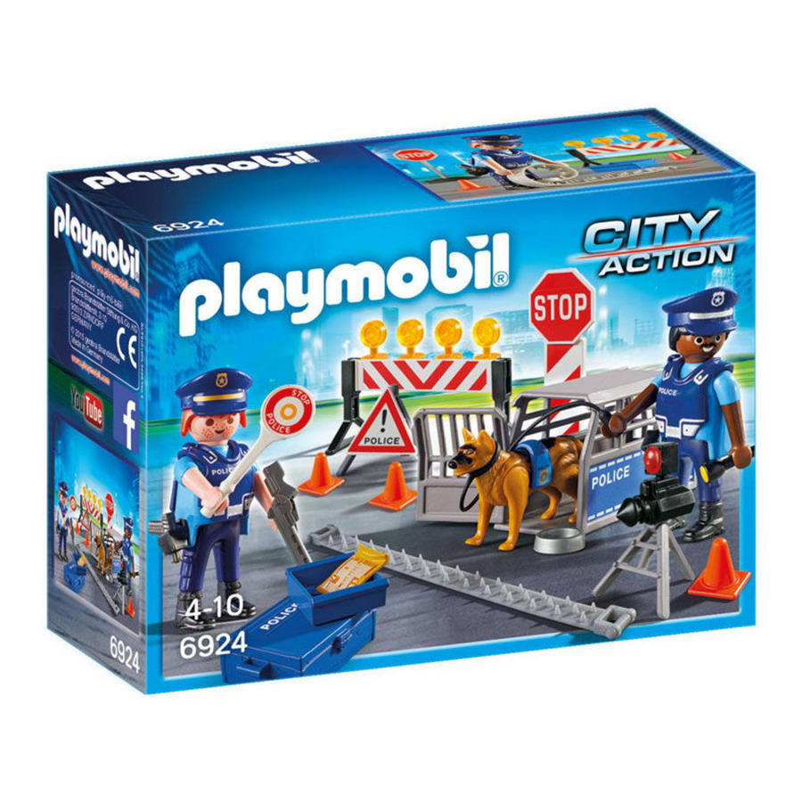 Playmobil - 6924 Police Road Block