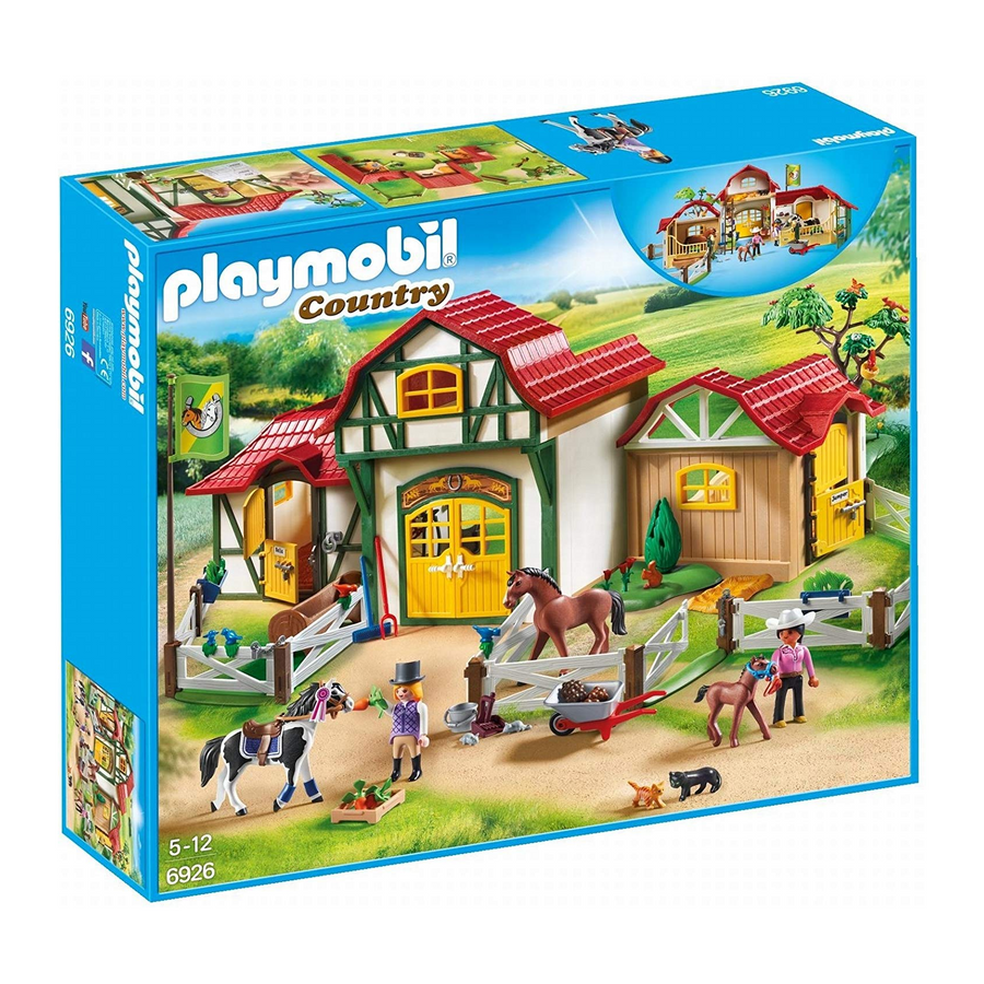 Horse Farm Playmobil Establo De Caballos Playmobil Horse Farm Play Set