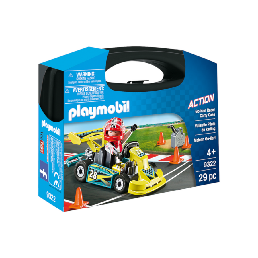Playmobil - 9322 Go-Kart Racer Carry Case