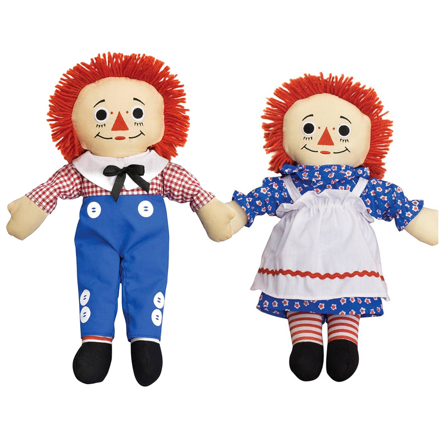 100th Anniversary Raggedy Ann and Andy (set of 2)