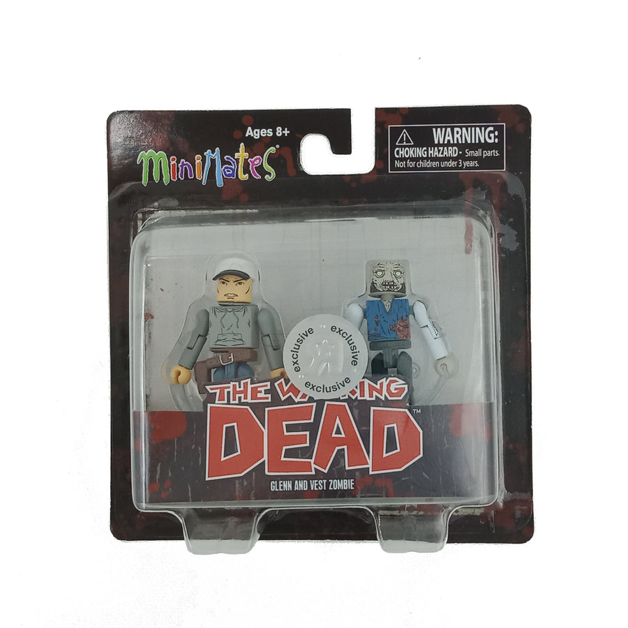 Minimates - The Walking Dead - Glenn and Vest Zombie