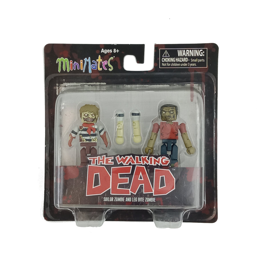 Minimates - The Walking Dead - Sailor Zombie and Leg Bite Zombie