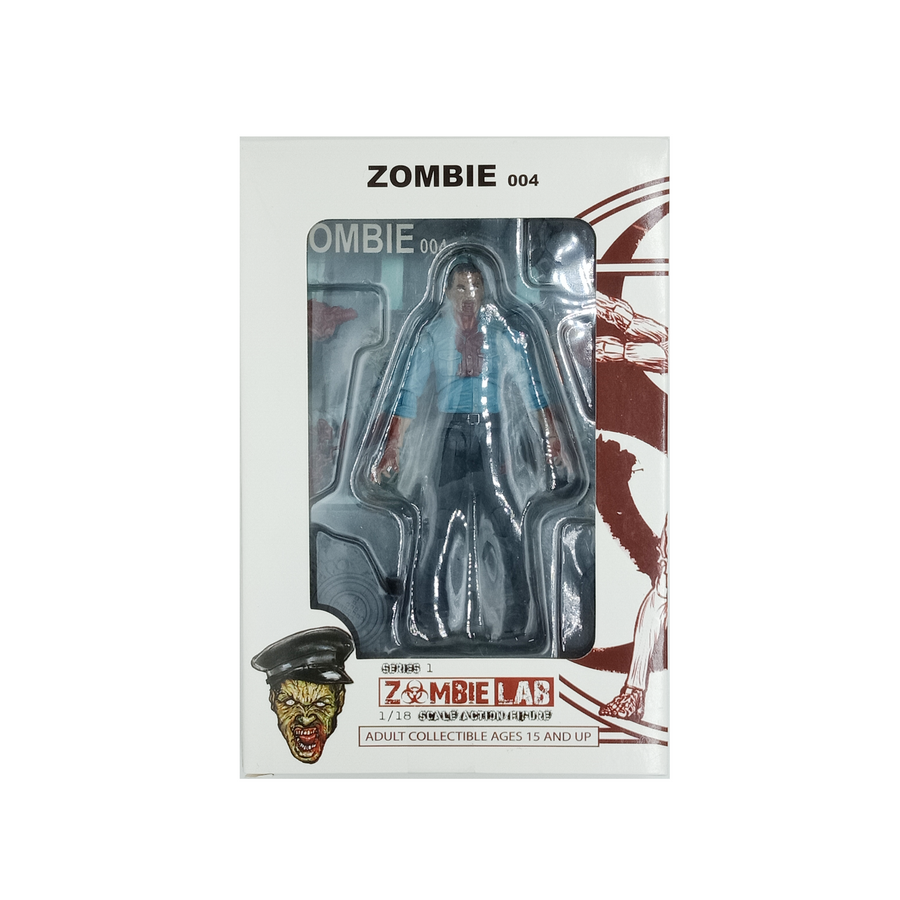 Zombie Lab - 1:18 Scale Action Figure - Zombie 004
